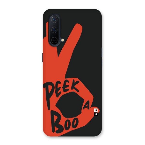 Peek-a-boo Back Case for OnePlus Nord CE 5G