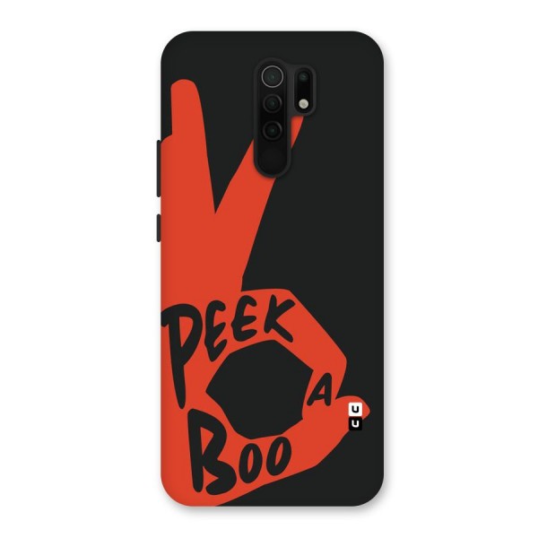 Peek-a-boo Back Case for Redmi 9 Prime