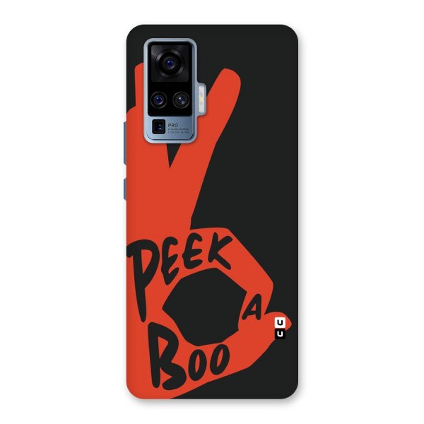 Peek-a-boo Back Case for Vivo X50 Pro