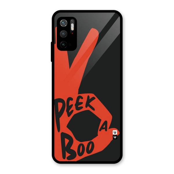 Peek-a-boo Glass Back Case for Poco M3 Pro 5G