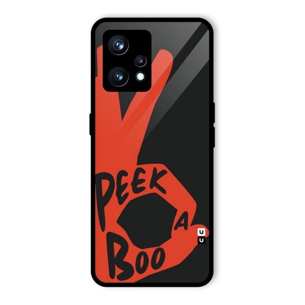 Peek-a-boo Glass Back Case for Realme 9 Pro Plus 5G