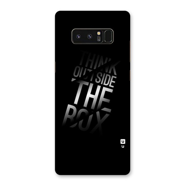 Perspective Thinking Back Case for Galaxy Note 8