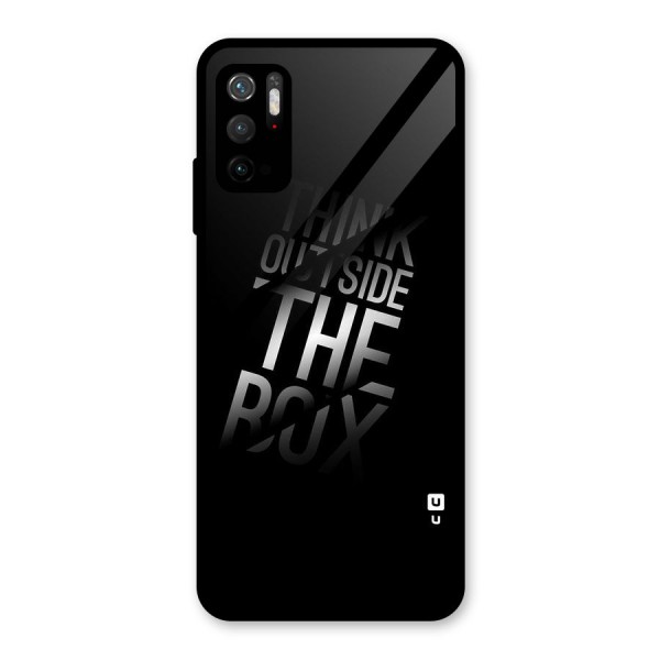 Perspective Thinking Glass Back Case for Poco M3 Pro 5G