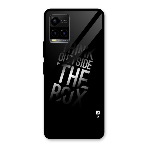 Perspective Thinking Glass Back Case for Vivo Y21 2021