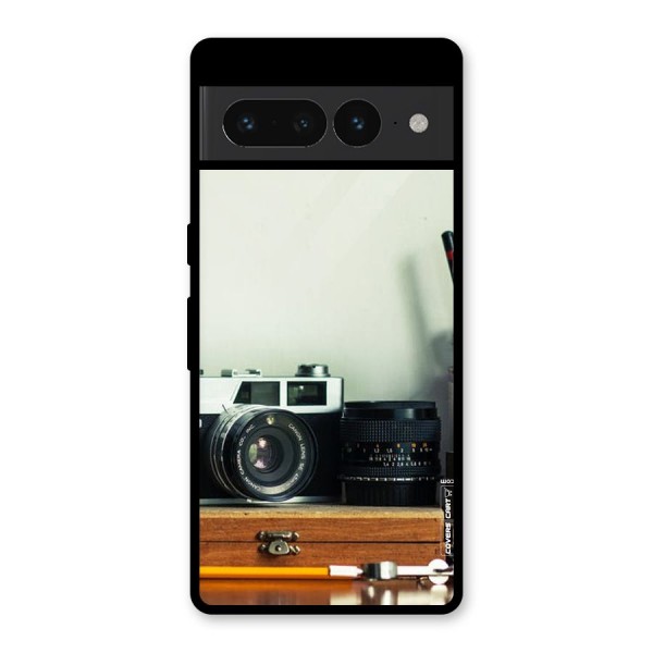 Photographer Desk Glass Back Case for Google Pixel 7 Pro