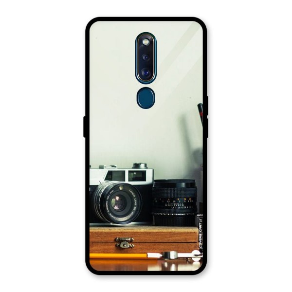 Photographer Desk Glass Back Case for Oppo F11 Pro