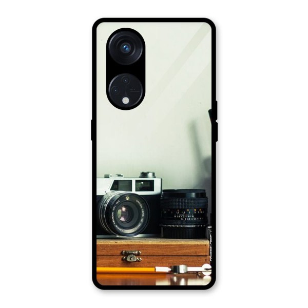 Photographer Desk Glass Back Case for Reno8 T 5G