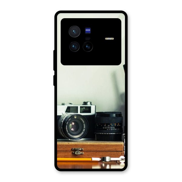 Photographer Desk Glass Back Case for Vivo X80