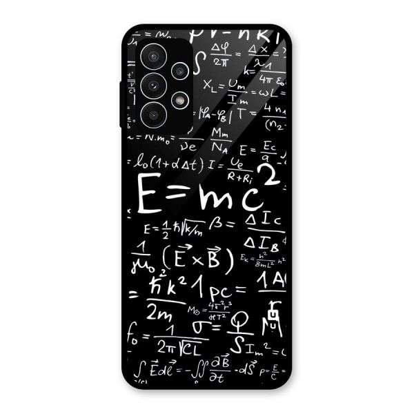 Physics Equation Glass Back Case for Galaxy A23