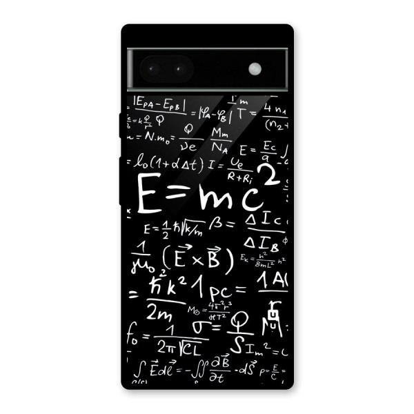 Physics Equation Glass Back Case for Google Pixel 6a
