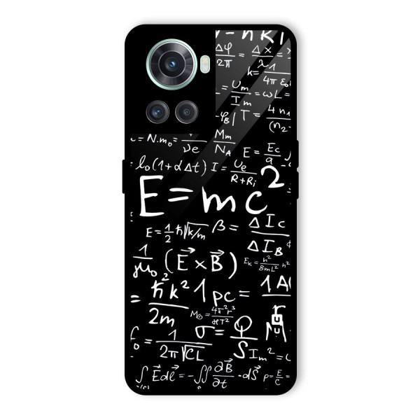 Physics Equation Glass Back Case for OnePlus 10R