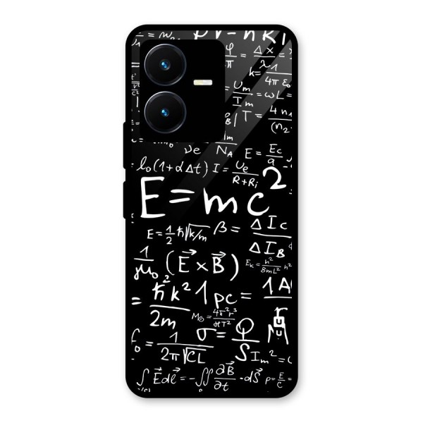 Physics Equation Glass Back Case for Vivo Y22