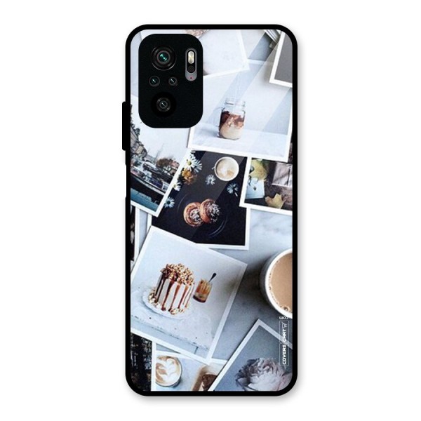 Pictures Coffee Glass Back Case for Redmi Note 11 SE