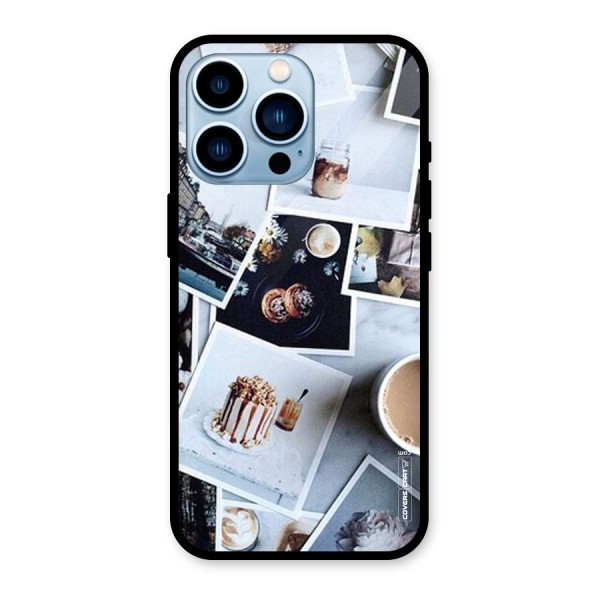 Pictures Coffee Glass Back Case for iPhone 13 Pro