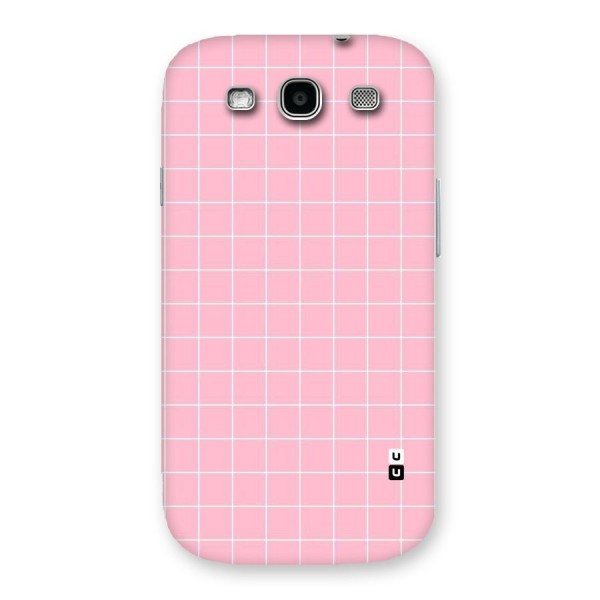 Pink Checks Back Case for Galaxy S3 Neo