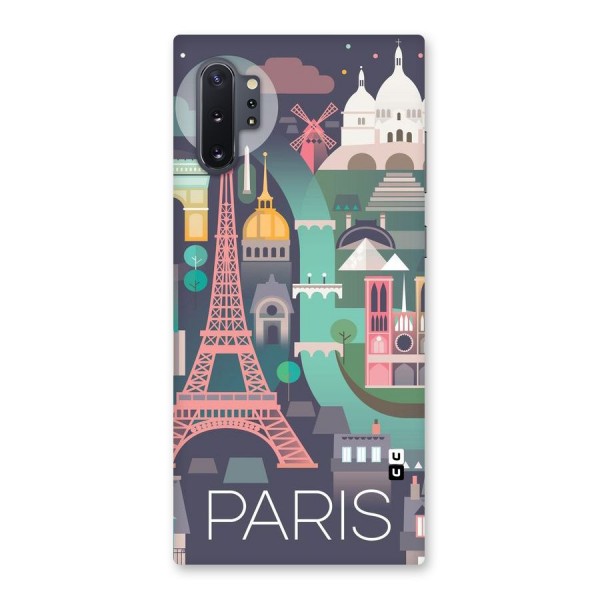 Pink Cute Tower Back Case for Galaxy Note 10 Plus