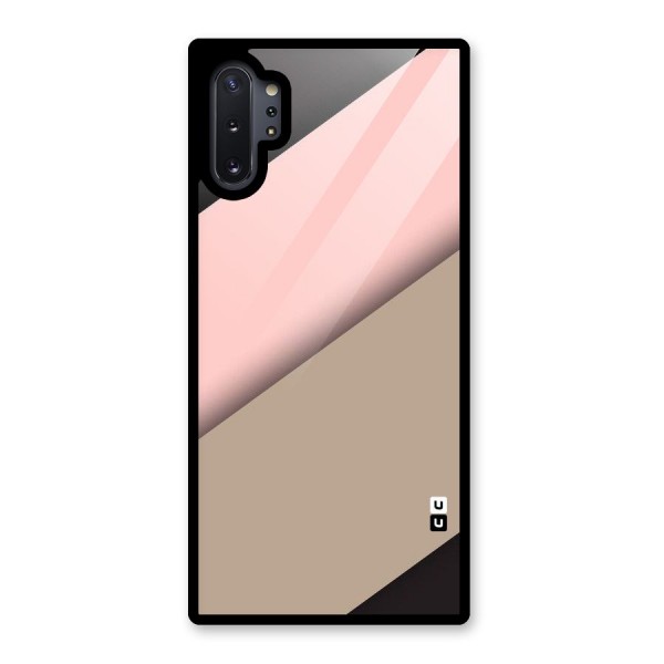 Pink Diagonal Glass Back Case for Galaxy Note 10 Plus