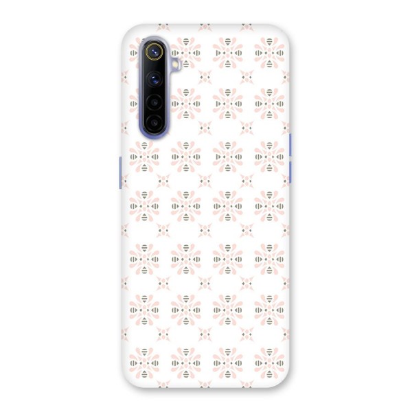 Pink Floral Pattern Back Case for Realme 6