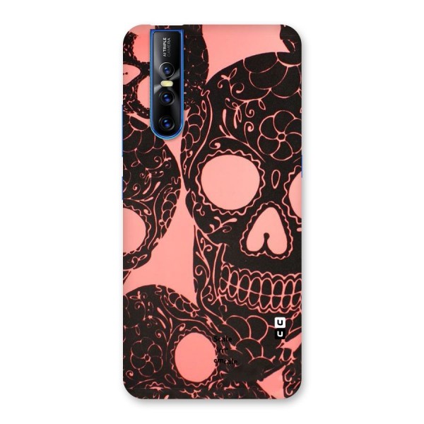 Pink Head Back Case for Vivo V15 Pro