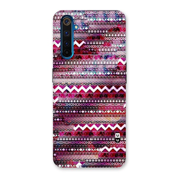 Pink Indie Pattern Back Case for Realme 6 Pro