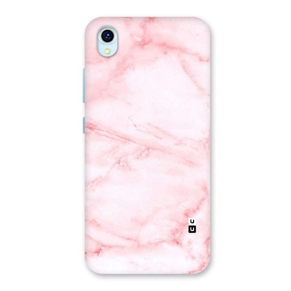 Pink Marble Print Back Case for Vivo Y1s