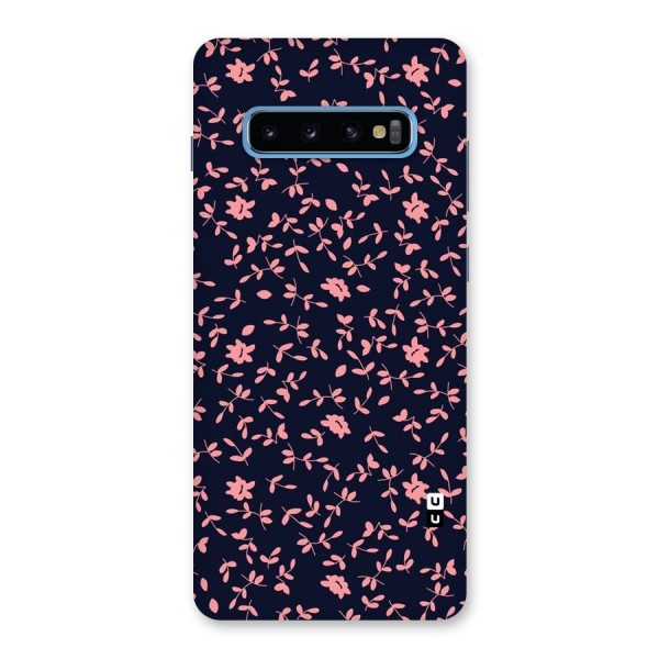 Pink Plant Design Back Case for Galaxy S10 Plus