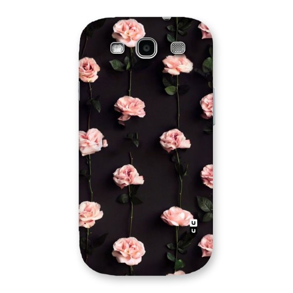 Pink Roses Back Case for Galaxy S3 Neo