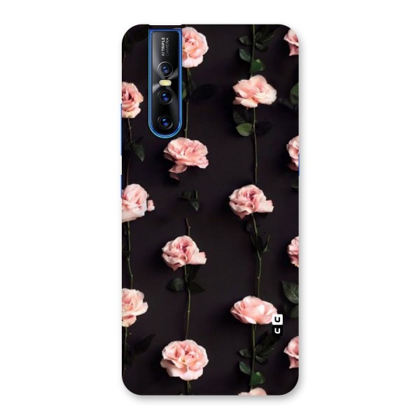 Pink Roses Back Case for Vivo V15 Pro