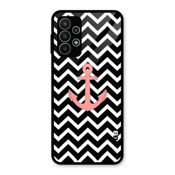 Pink Sailor Glass Back Case for Galaxy A23