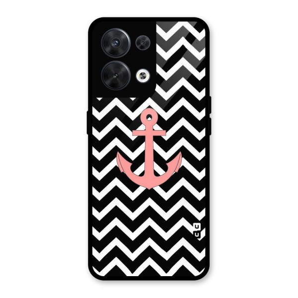 Pink Sailor Glass Back Case for Oppo Reno8 5G