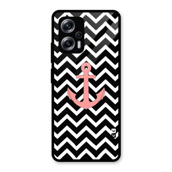 Pink Sailor Glass Back Case for Redmi K50i