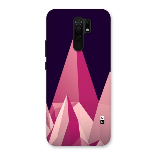 Pink Sharp Back Case for Redmi 9 Prime