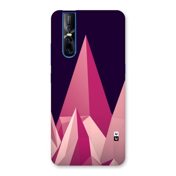 Pink Sharp Back Case for Vivo V15 Pro