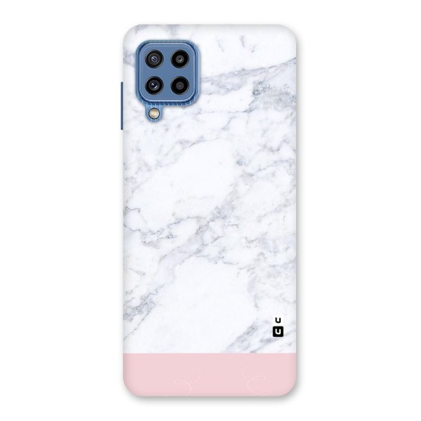 Pink White Merge Marble Back Case for Galaxy M32