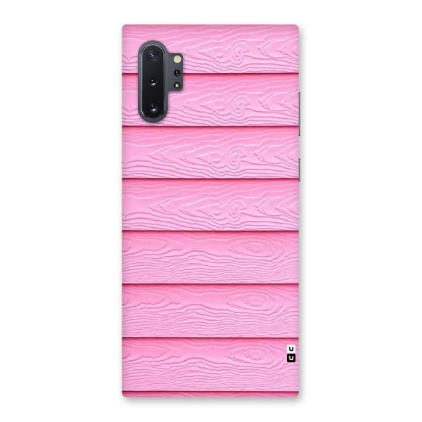 Pink Wood Back Case for Galaxy Note 10 Plus