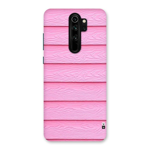 Pink Wood Back Case for Redmi Note 8 Pro