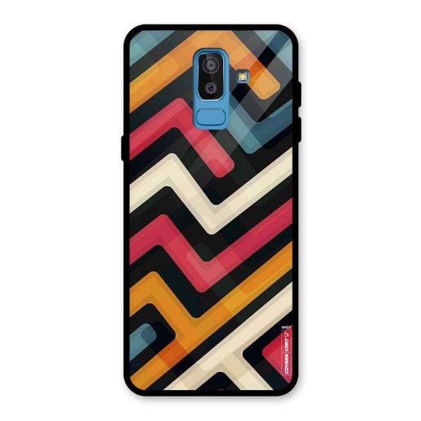 Pipelines Glass Back Case for Galaxy J8