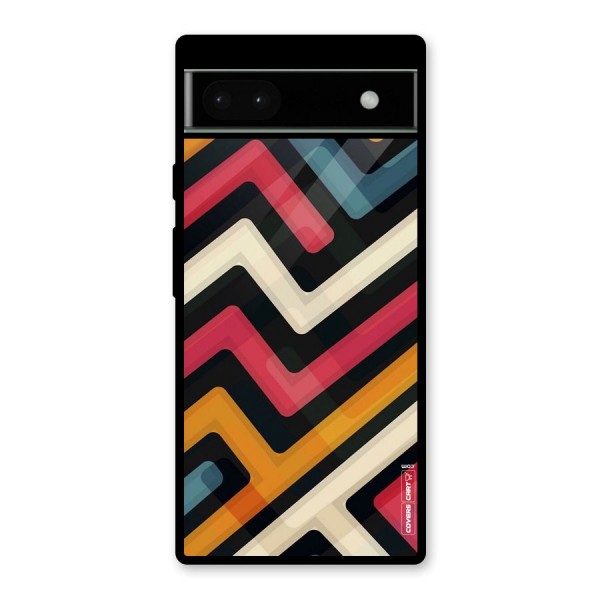 Pipelines Glass Back Case for Google Pixel 6a