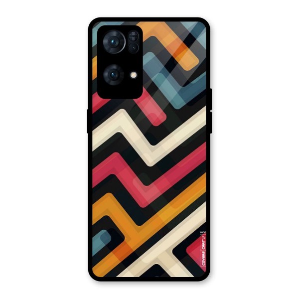 Pipelines Glass Back Case for Oppo Reno7 Pro 5G