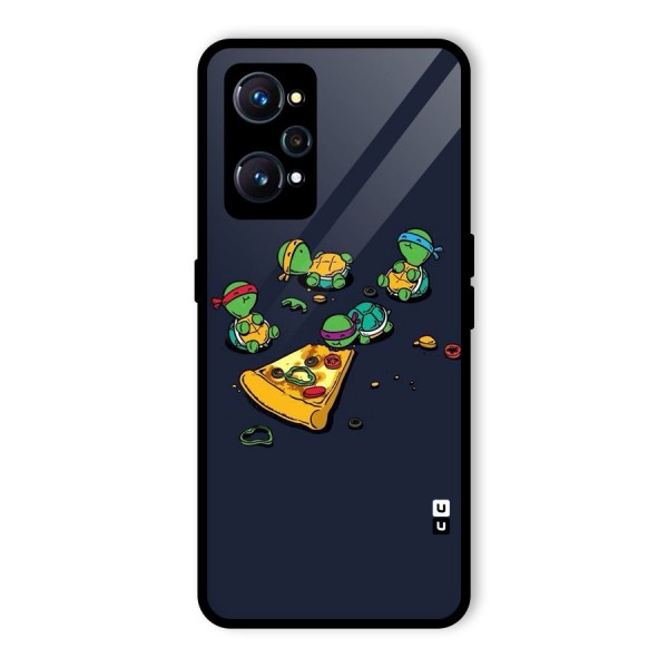 Pizza Overload Glass Back Case for Realme GT 2