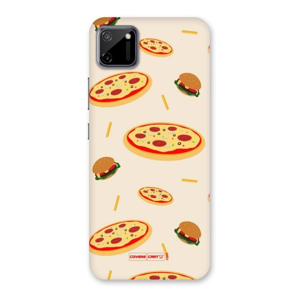 Pizza and Burger Love Back Case for Realme C11