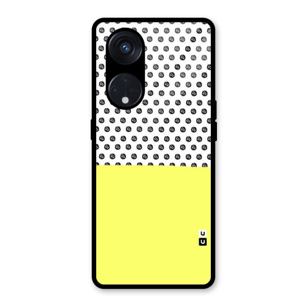 Plain and Pattern Glass Back Case for Reno8 T 5G