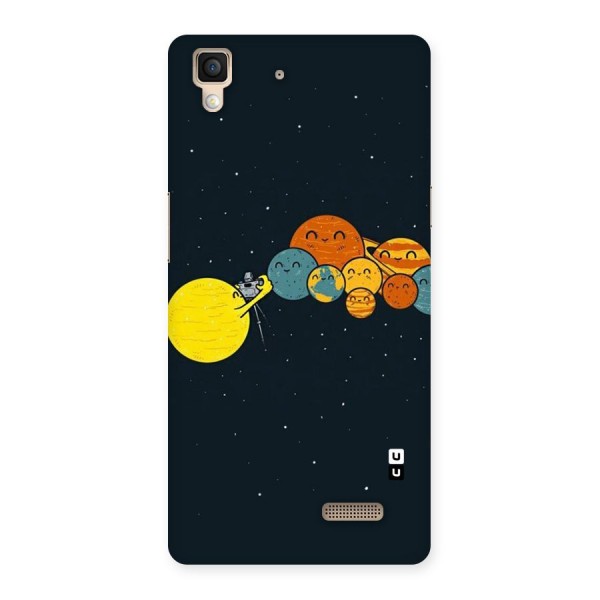 Planet Family Back Case for Oppo R7