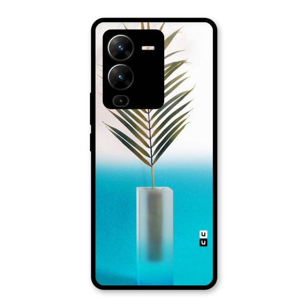 Plant Home Art Glass Back Case for Vivo V25 Pro