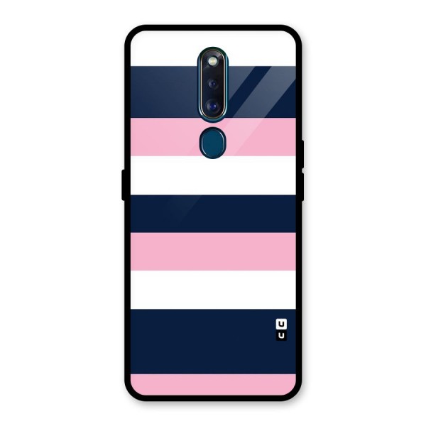 Play In Pastels Glass Back Case for Oppo F11 Pro