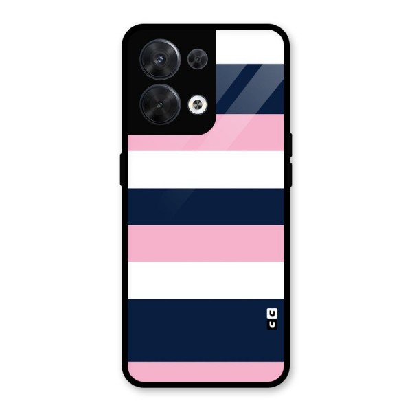 Play In Pastels Glass Back Case for Oppo Reno8 5G