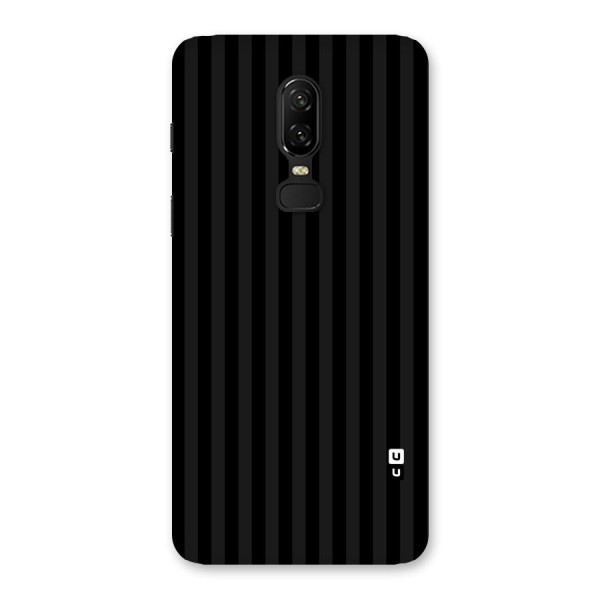 Pleasing Dark Stripes Back Case for OnePlus 6