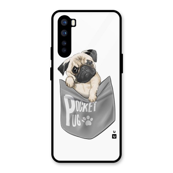 Pocket Pug Glass Back Case for OnePlus Nord