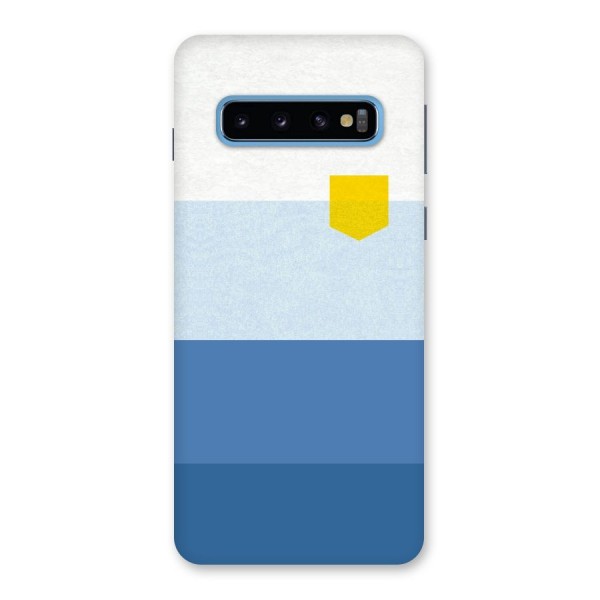 Pocket Stripes. Back Case for Galaxy S10