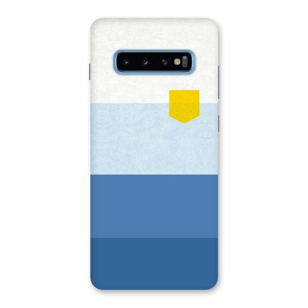 Pocket Stripes. Back Case for Galaxy S10 Plus